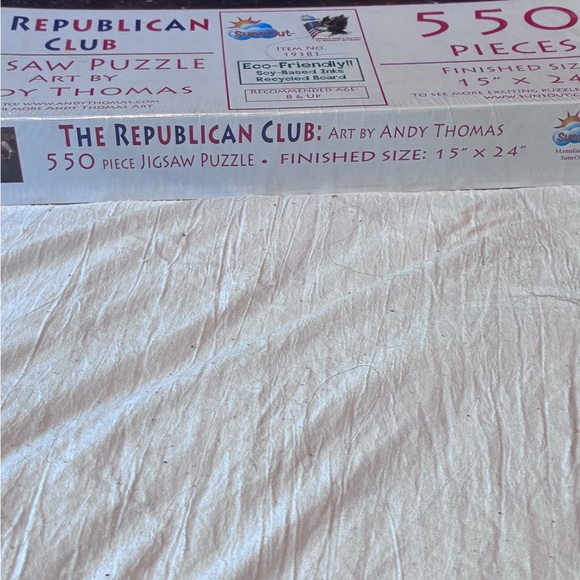 The Republican Club Jigsaw Puzzle - 550 Pieces - Picture 5 of 6